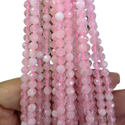 Sarta micro #4 Cuarzo Rosa
